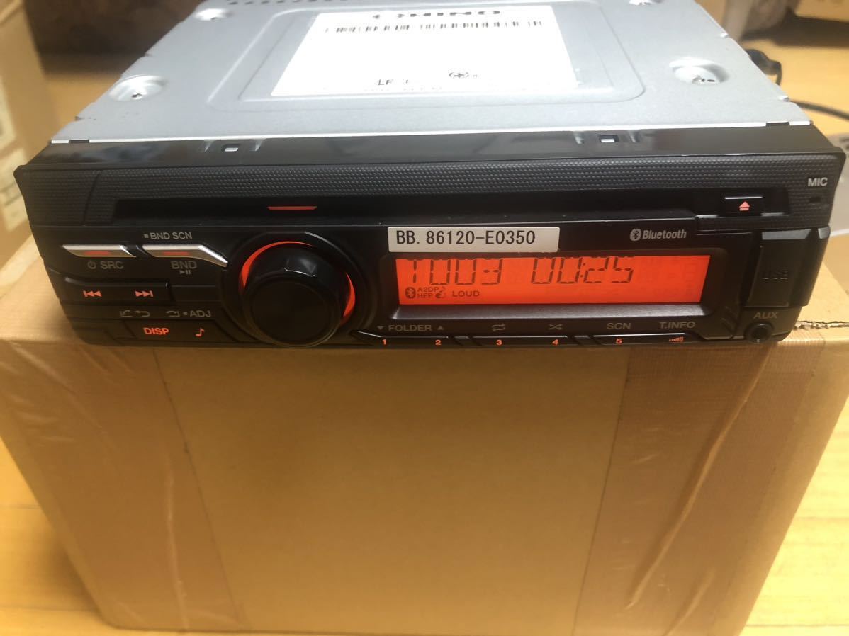 saec original CD player Bluetooth AUX USB illumination orange Isuzu UDto Lux 