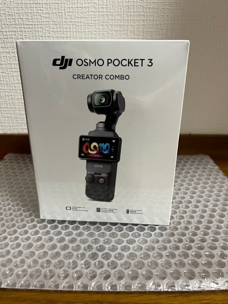 新品未開封 DJI OSMO POCKET 3 Creator ComboDJI クリエイターコンボの画像1