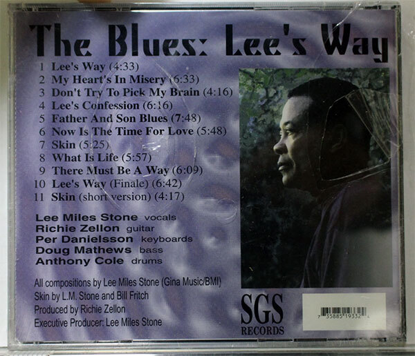 【ジャズ/ボーカルCD未開封盤】リー・マイル・ストーン★THE BLUES: LEE’S WAY★1960年代に活躍したジャズ/R＆Ｂシンガー_画像2