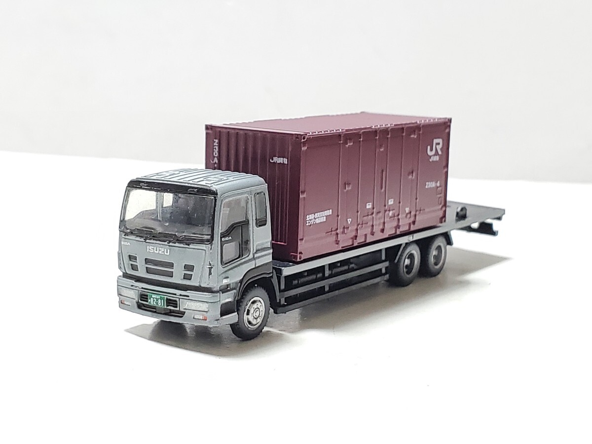 いすゞギガ JR貨物 Z30A形 コンテナ 品番 108 トラコレ トラックコレクション 第10弾 トミーテック TOMYTEC_画像1