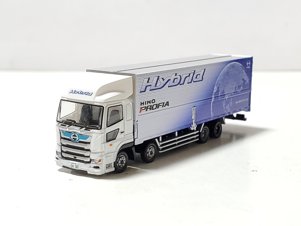 ハイブリッド 日野プロティア ウイングバン Hybrid HINO 品番141 トラコレ トラックコレクション 第13弾 トミーテック TOMYTEC_画像1