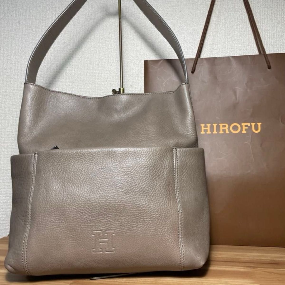 HIROFU ヒロフ　ワンショルダー　レザーバッグ