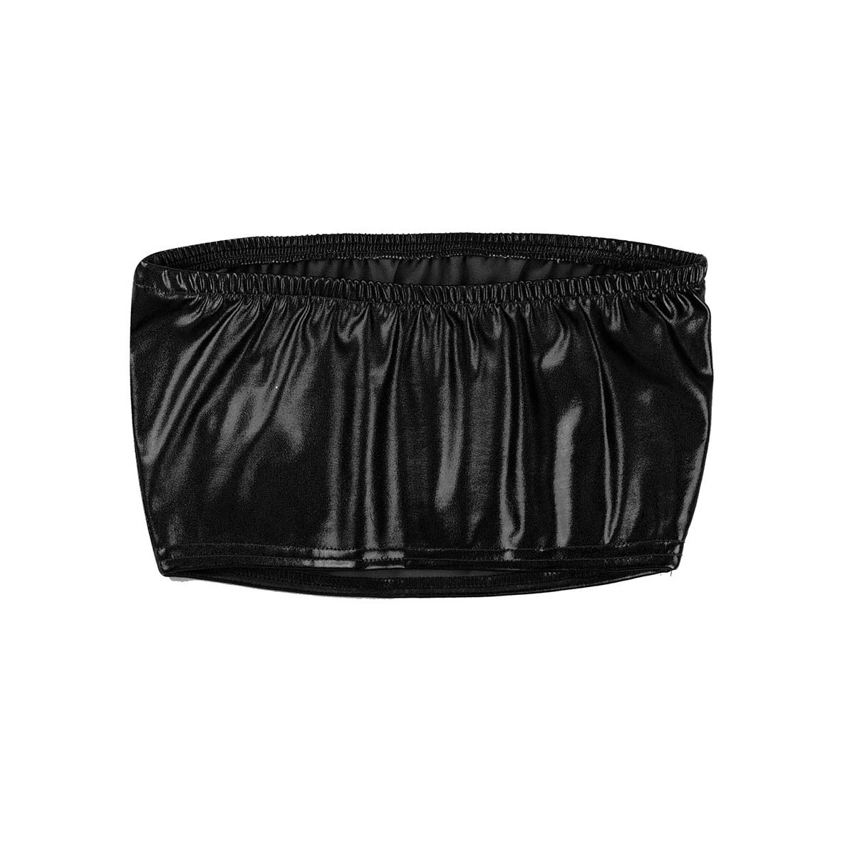 23739bonte-ji tube top fake leather M