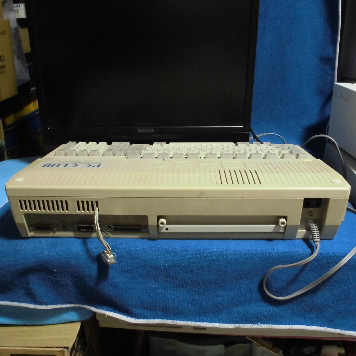 【べじ太】EPSON PC-286C PC CLUB 98互換機 起動しますがジャンクです ①_画像4