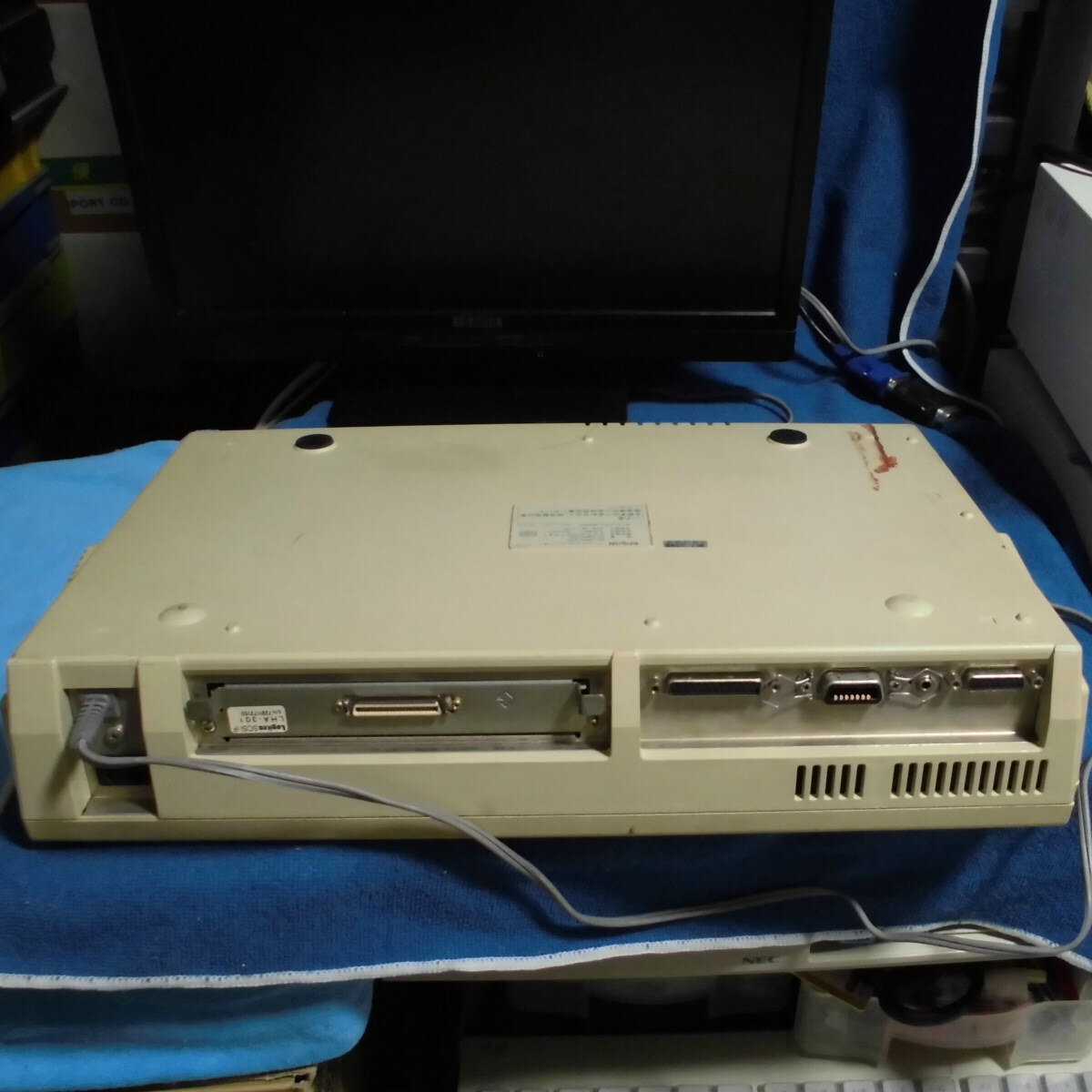 【べじ太】EPSON PC-286C PC CLUB 98互換機 起動しますがジャンクです ②_画像8