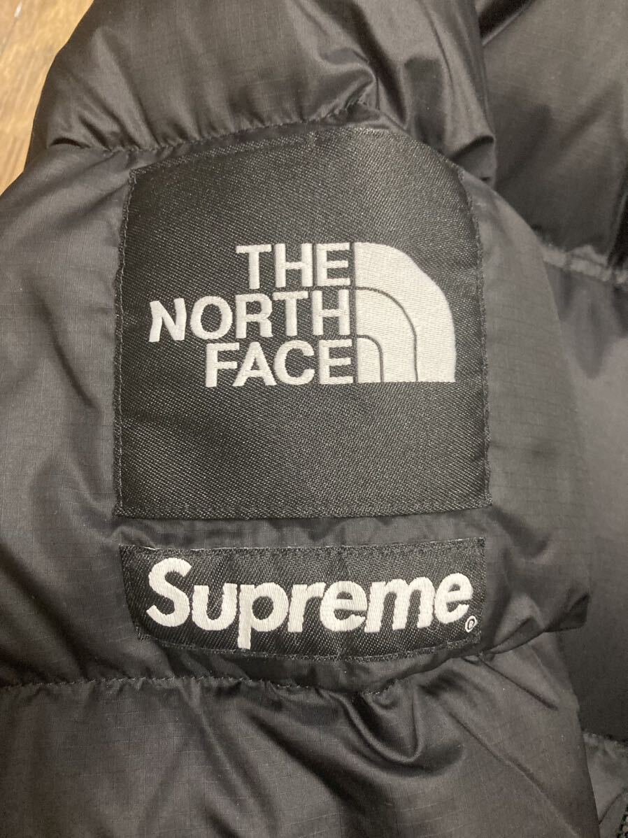 極美品　24SS Supreme×THE NORTH FACE Sprit Nuptse Jacket ブラックL ヌプシ _画像3