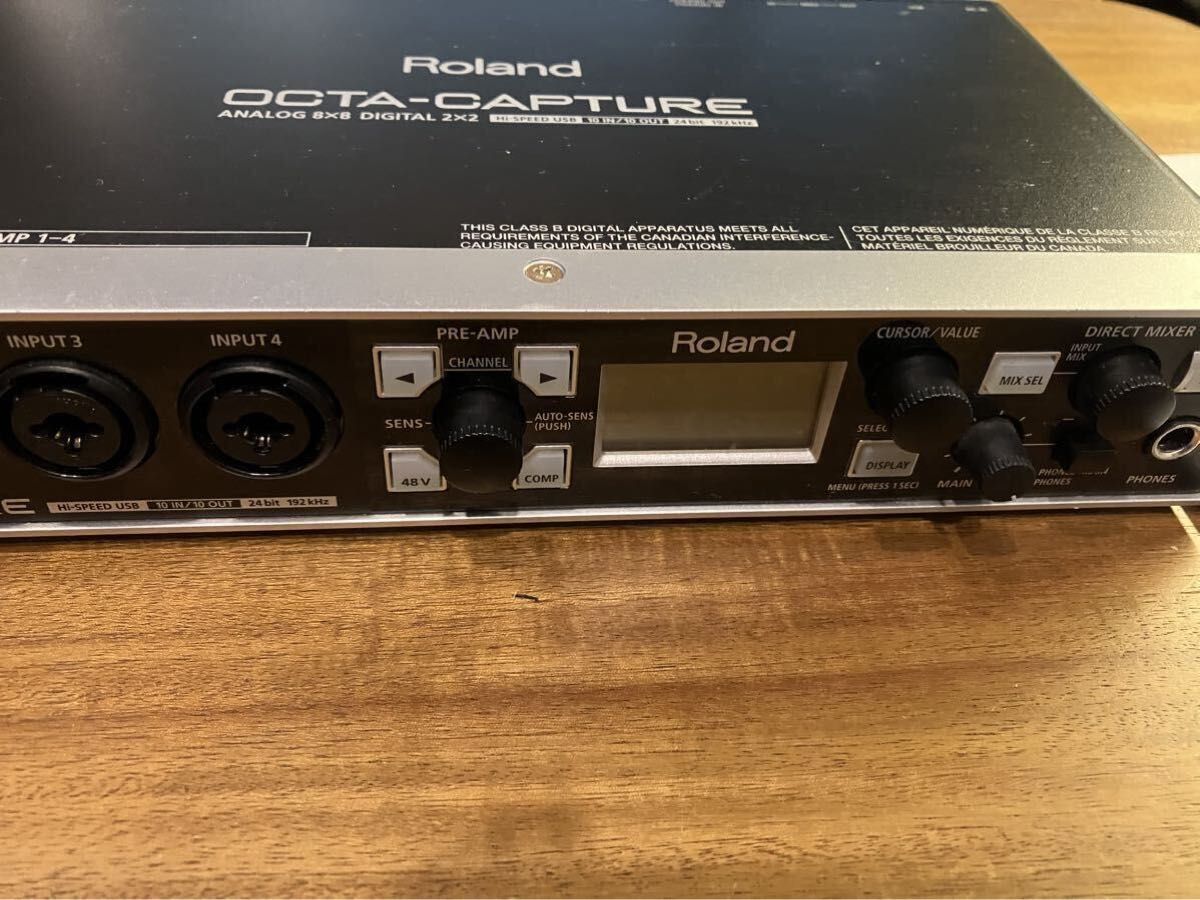 OCTA-CAPTURE Roland オーディオインターフェース 10out ローランド