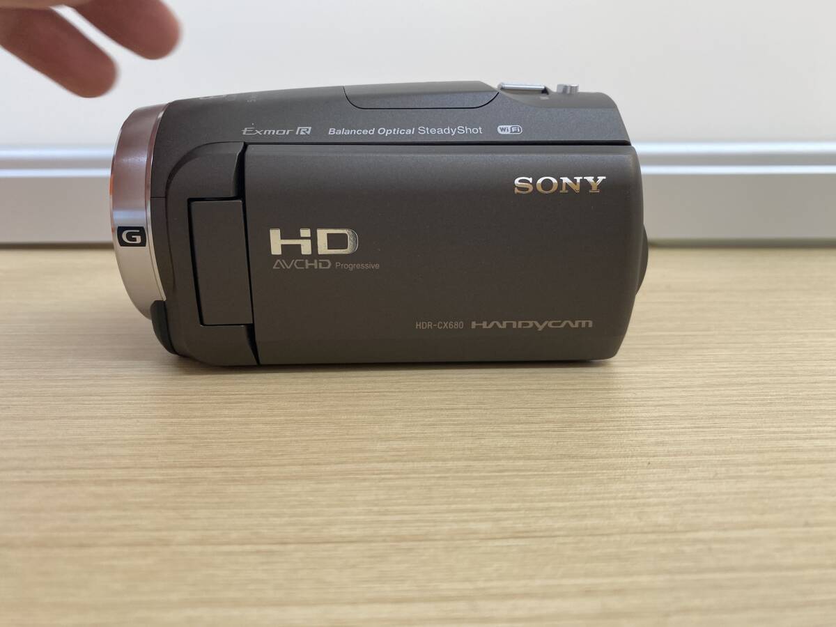 【美品・動作確認済・初期化済】SONY ハンディカム HDR-CX680 ブロンズブラウン デジビデ 23139_画像6