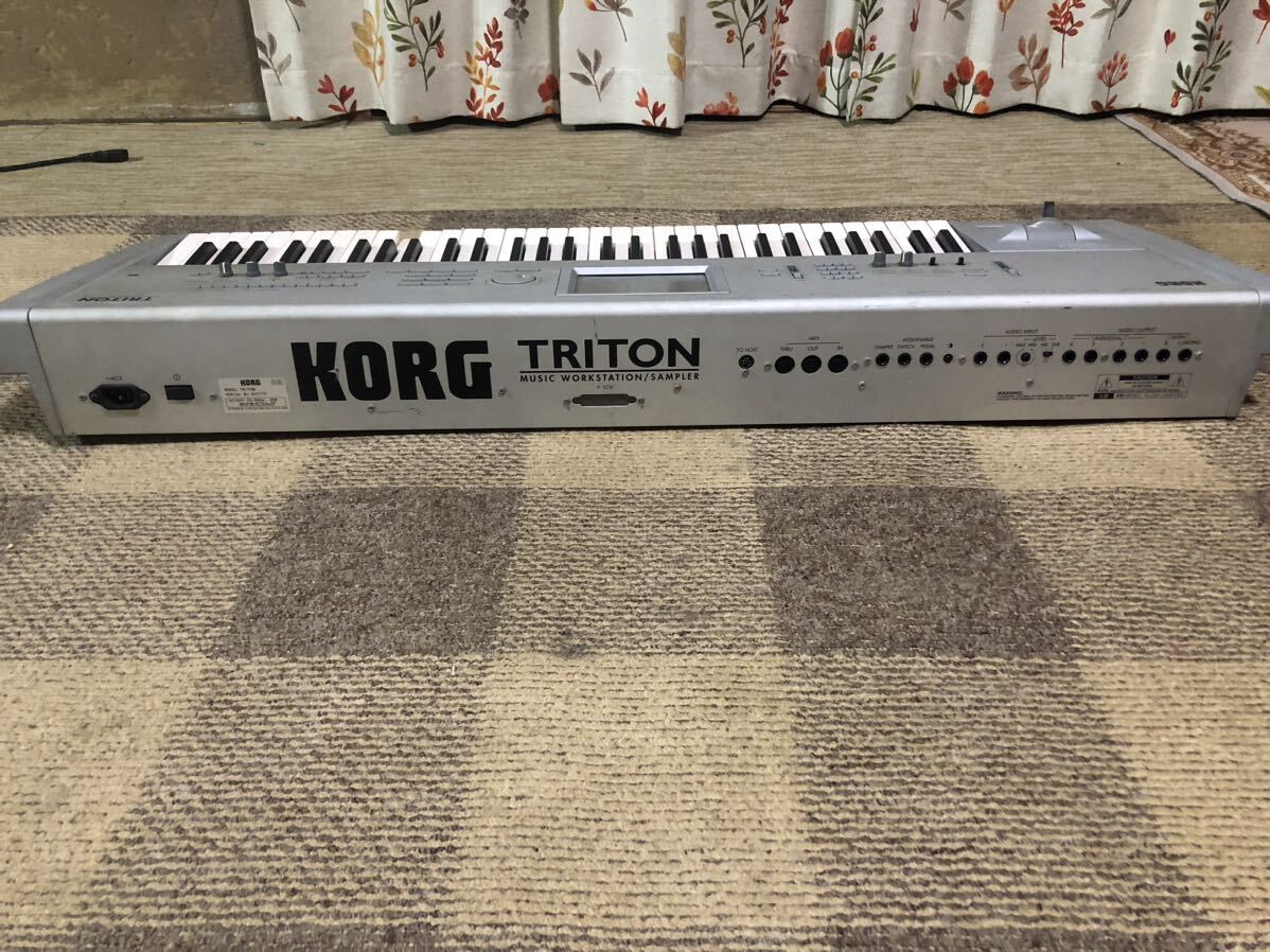 KORG TRITON Y12 ピアノ　ジャンク品です。_画像9