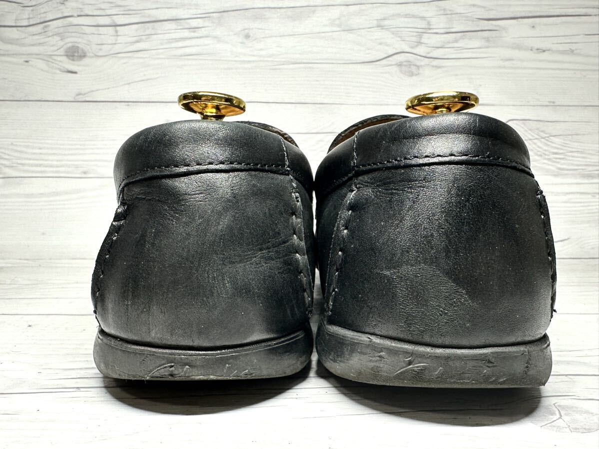 【即決】Clarks メンズ 8.5 27cm程度 クラークス 黒 ブラック スリッポン 革靴 本革 くつ ビジネス カジュアル 軽量_画像4