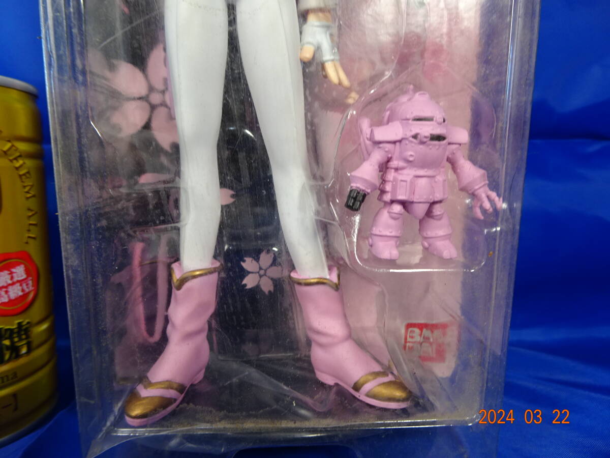 #[ cheap exhibition!!] Sakura Taisen [ god . temple Sakura figure ( height approximately 24cm)][ Mini light . attaching!] Evangelion related product!