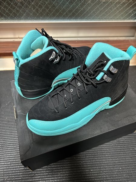 1円スタート 新品未使用 NIKE AIR JORDAN 12 RETRO GG US8 26cm tiffany ティファニーカラーdunk sb AF1 jordan fragment atmos_画像1