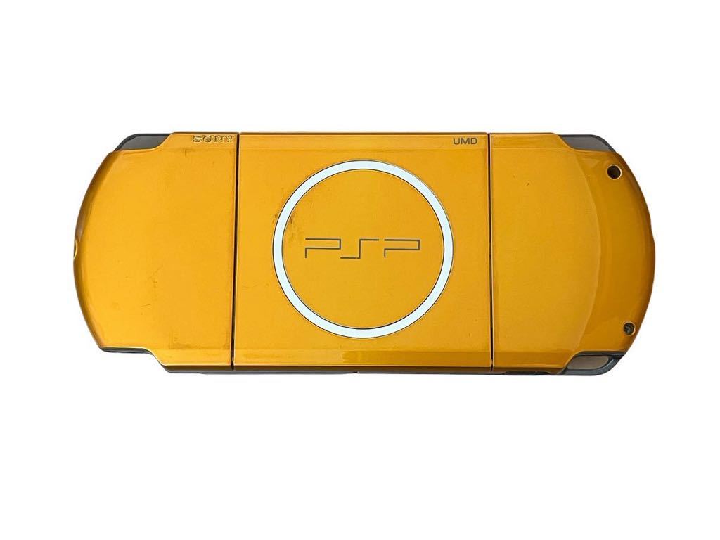 【動作確認済】 ソニー SONY PSP PSP-3000 BY ブライト・イエロー カーニバルカラー BRIGHT YELLOW