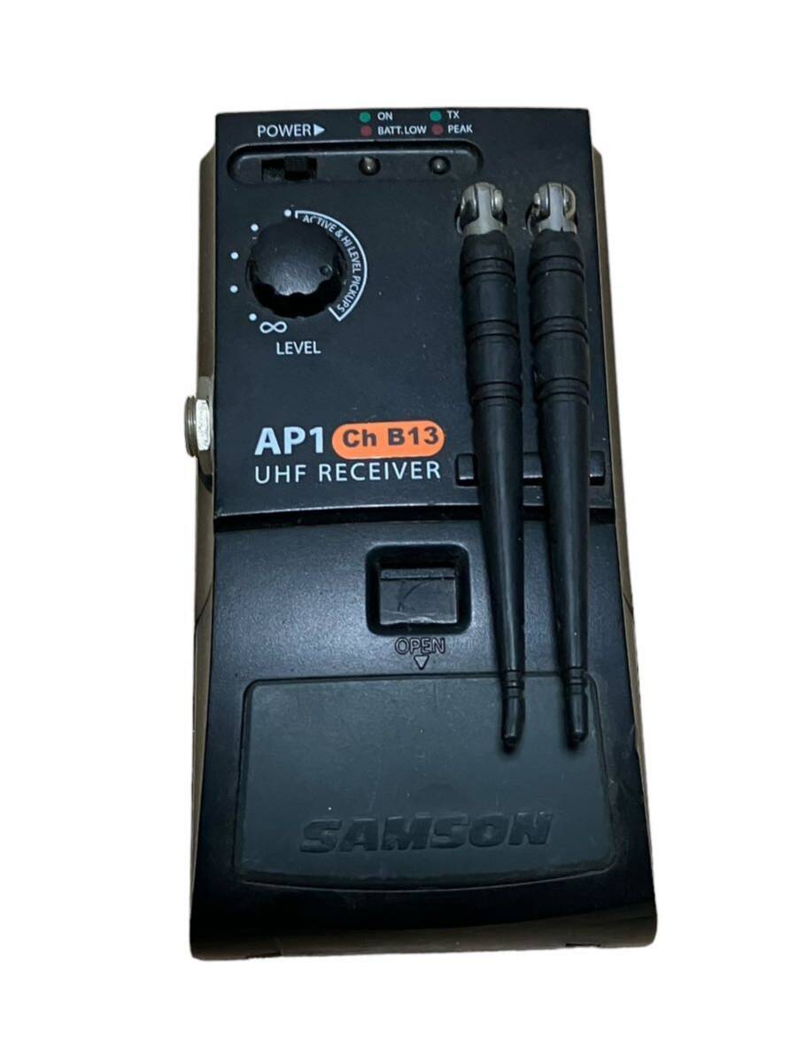 【ジャンク】 SAMSON サムソン AP1 AG1 ギター用ワイヤレス送受信機 現状品_画像2