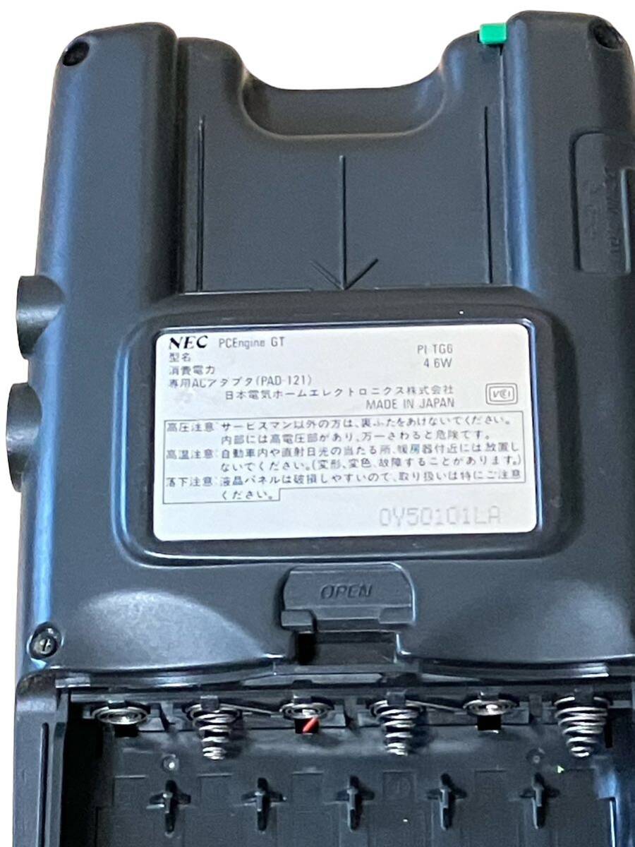 【ジャンク】 NEC PC Engine GT PI-TG6 PCエンジン レトロゲーム TVチューナー 付きの画像4