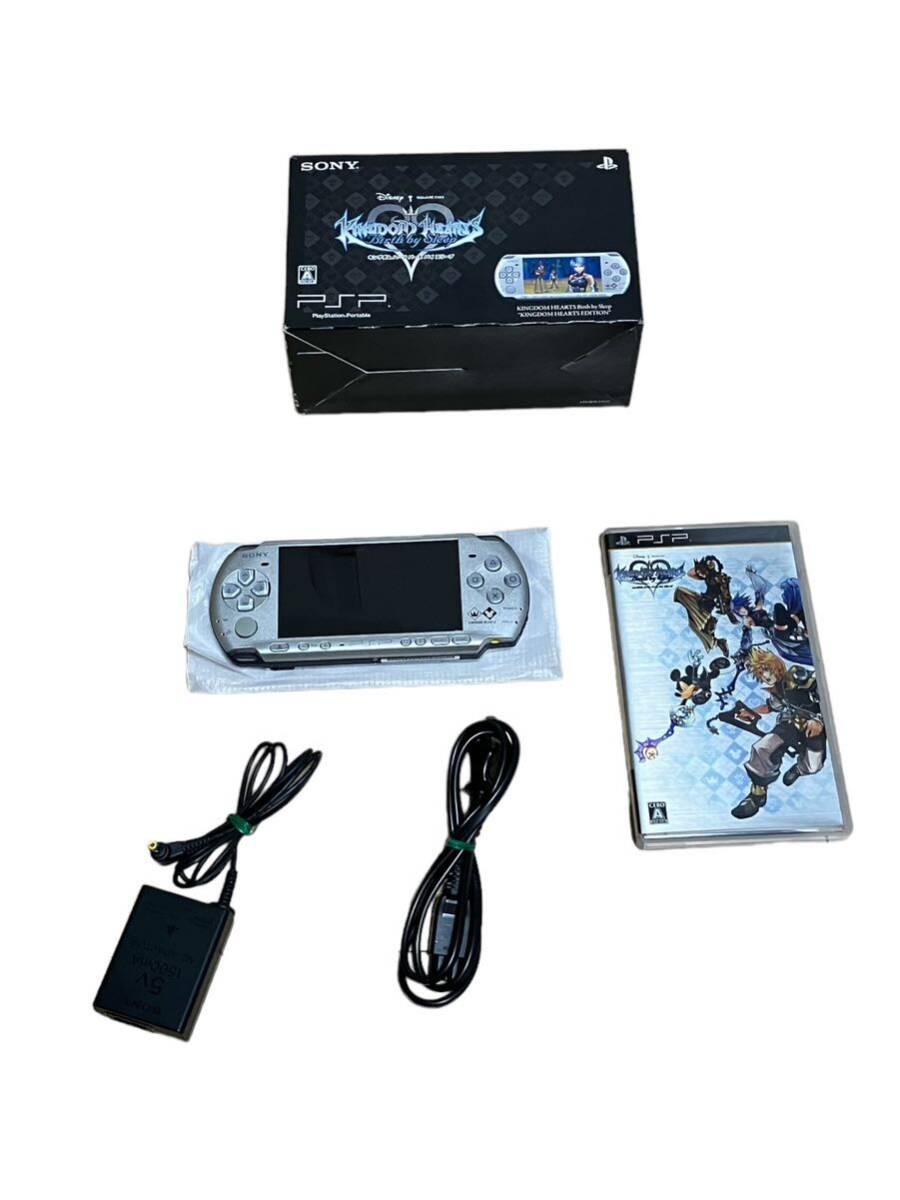 【動作確認済】 PSP本体 キングダムハーツ バース バイ スリープ KINGDOM HEARTS EDITION PSP-3000 SONY ソニー_画像1