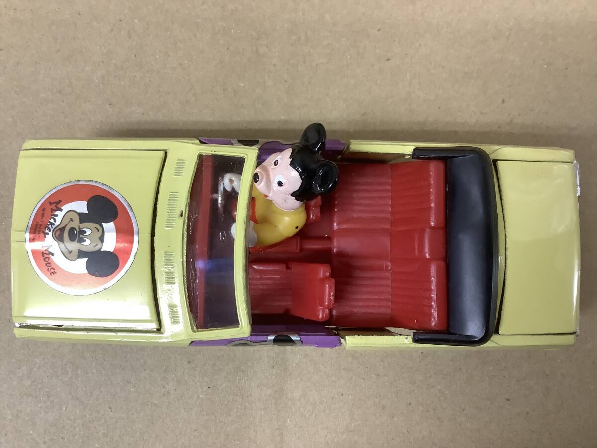 52 ダイヤペット 1/40 ニッサン セドリック ディズニー ミッキーマウス Disney Mickey NISSAN CEDRIC ヨネザワ DIAPET レア 希少 ミニカー_画像5