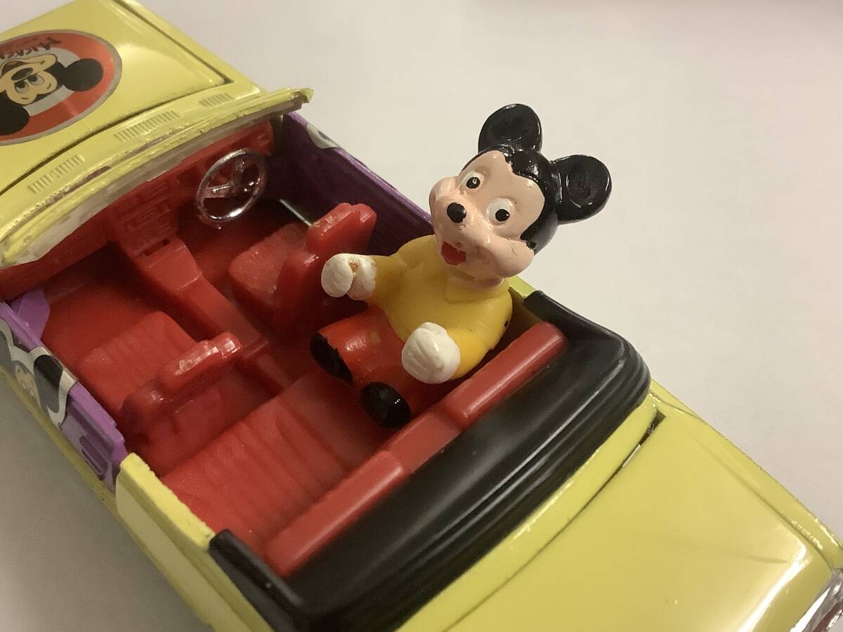 52 ダイヤペット 1/40 ニッサン セドリック ディズニー ミッキーマウス Disney Mickey NISSAN CEDRIC ヨネザワ DIAPET レア 希少 ミニカー_画像8