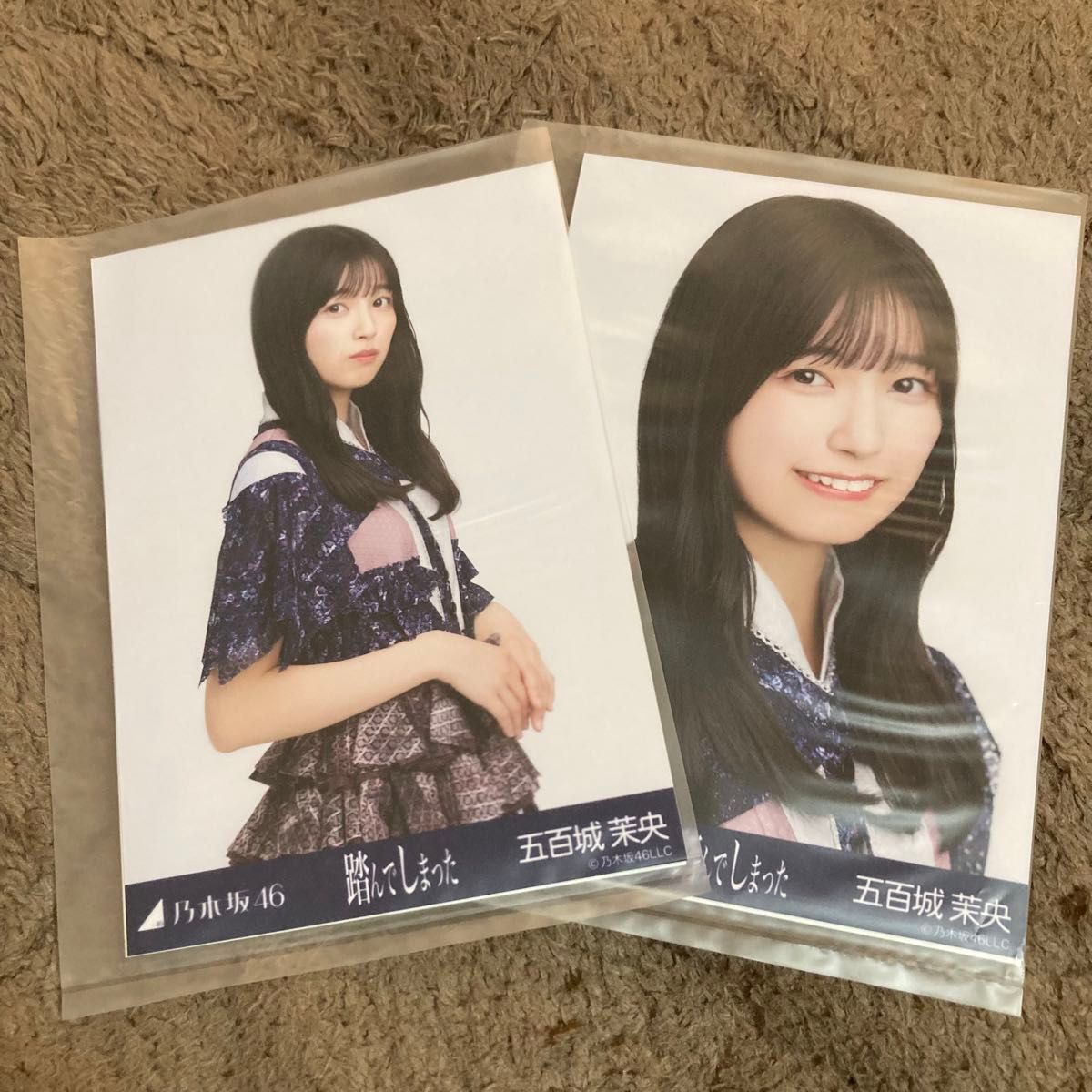 乃木坂46 乃木コレ踏んでしまった 生写真 五百城 茉央 セミコンプ 