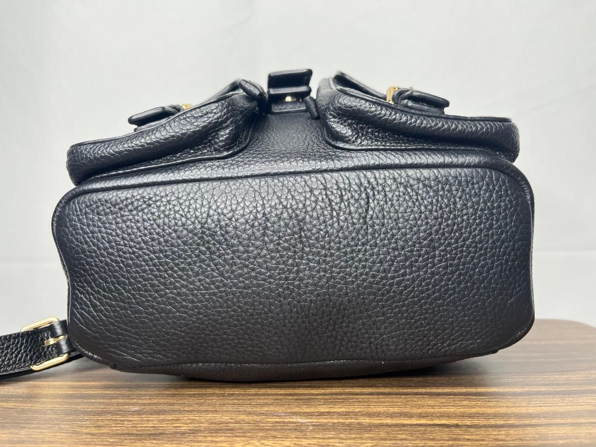 美品 MICHAEL KORS マイケルコース Cooper 本革レザー 巾着 美品 MICHAEL KORS マイケルコース Cooper 本革レザー 巾着