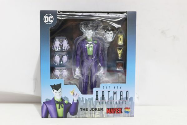 D008H 057meti com игрушка MAFEX муфта .ksTHE NEW BATMAN ADVENTURES THE JOKER Joker б/у прекрасный товар 