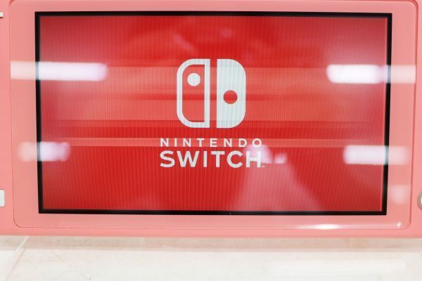 C957H 049 Nintendo Switch Lite ニンテンドースイッチライト コーラル 本体のみ 現状品 ジャンク_画像2