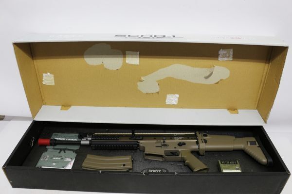 C989H 071 東京マルイ 次世代電動ガン SCAR-L FDE 難有品_画像2