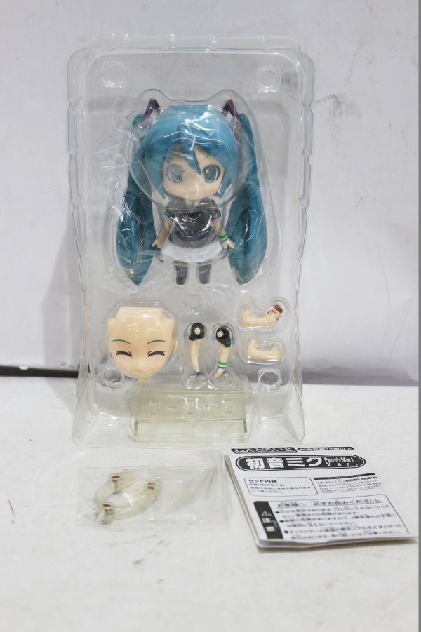 C886H 054 Happyくじ B賞 ねんどろいど 251 初音ミク FamilyMart Ver. 中古品_画像3