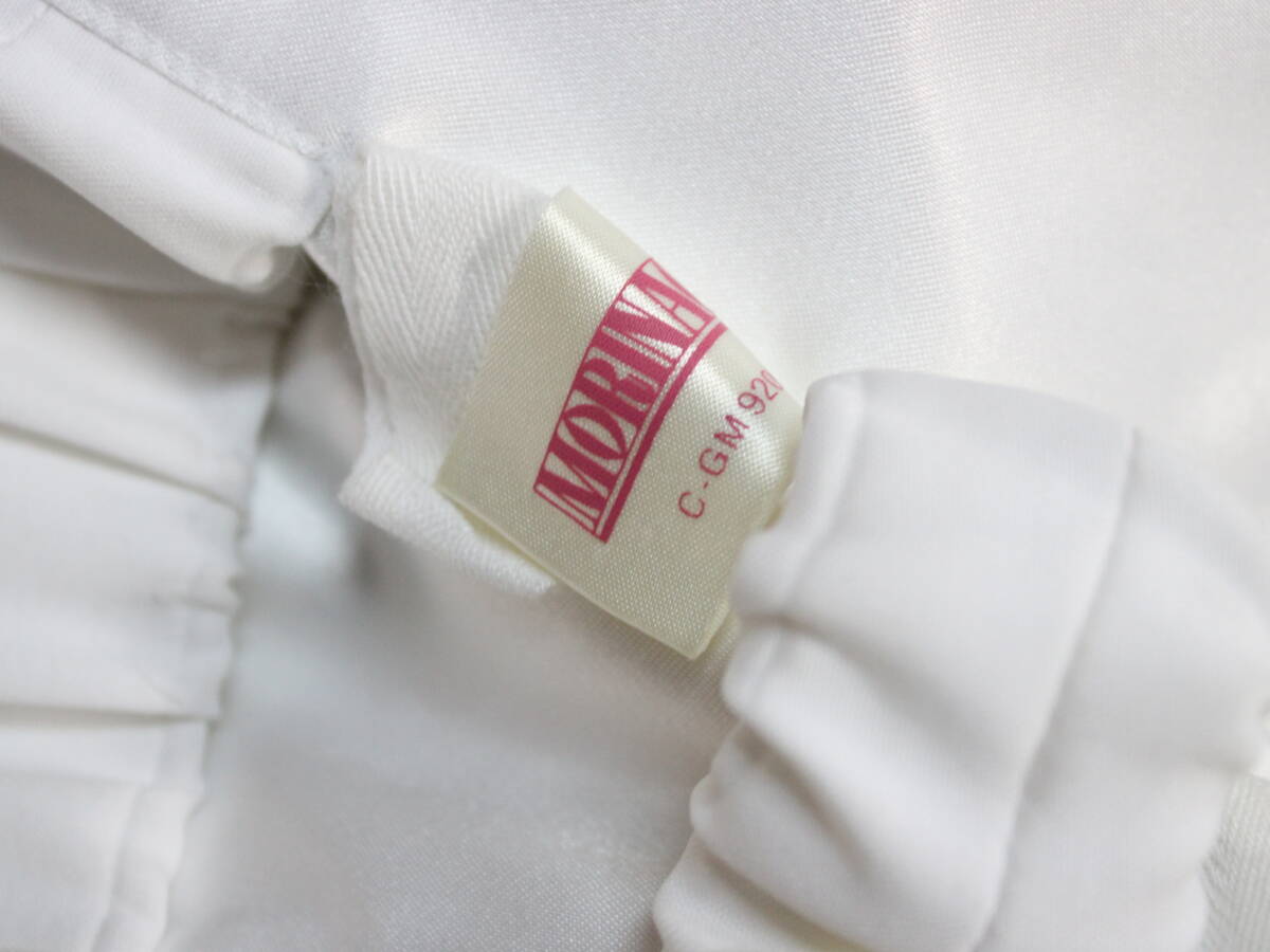 [ free shipping ][ wedding dress ]MORINO size 9R white pearl biju- attaching auger nji- frill wedding ... wedding 