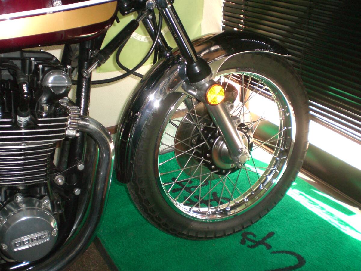 ★昭和50年 kawasaki 750RS Z2B 赤玉虫 ノーマル 美車 レストア済！RSZ1Z2SSGTCBFXTXBEETVMkizimacafe70sコミネフタバ城東東京鉄管★ の画像3