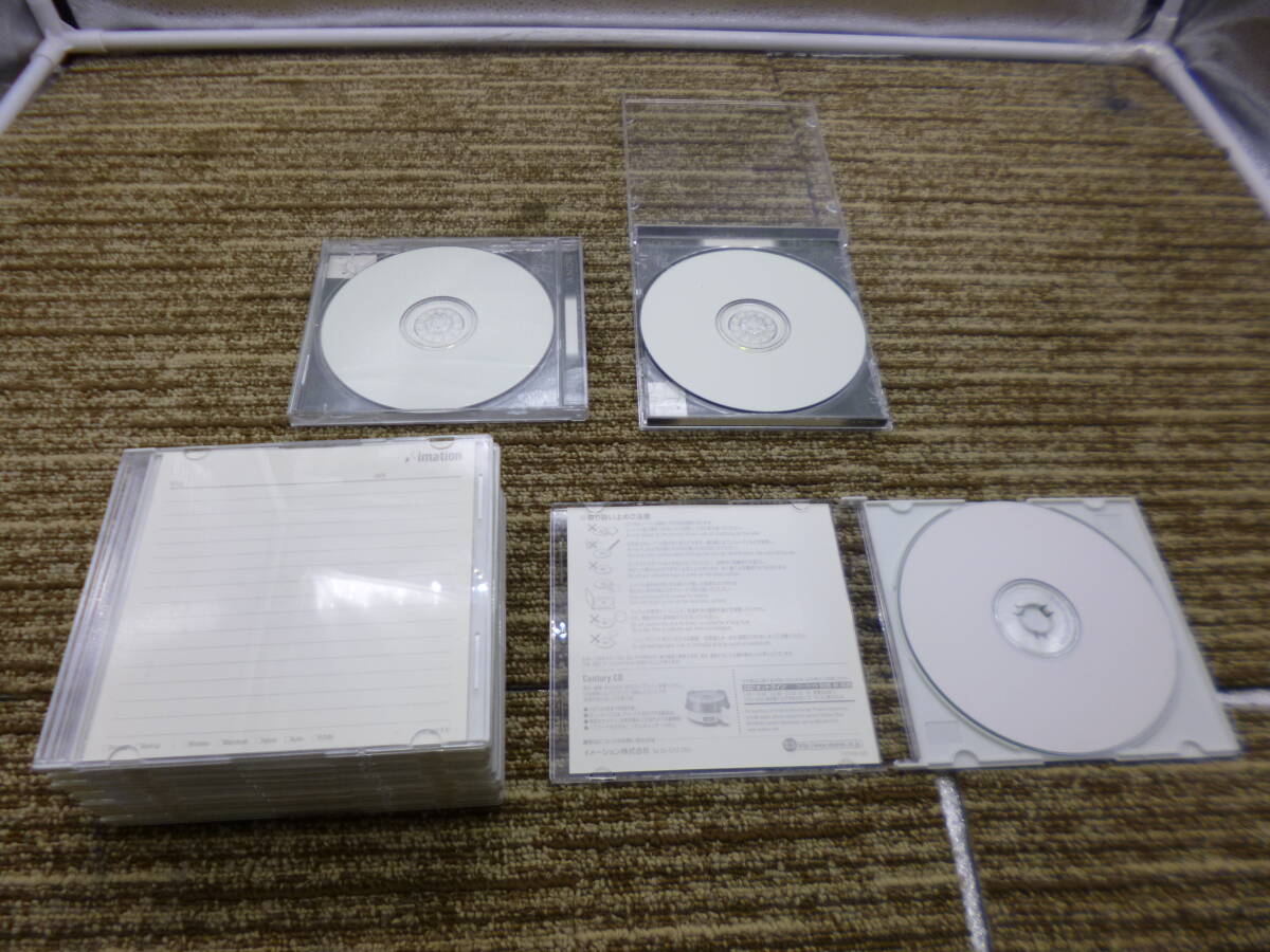 「未使用」SONY ソニー CD-RW maxell マクセル CD-R インクジェットプリンター対応 ブランクDISK DVDケース まとめ売り 「管理No.F9967」の画像4