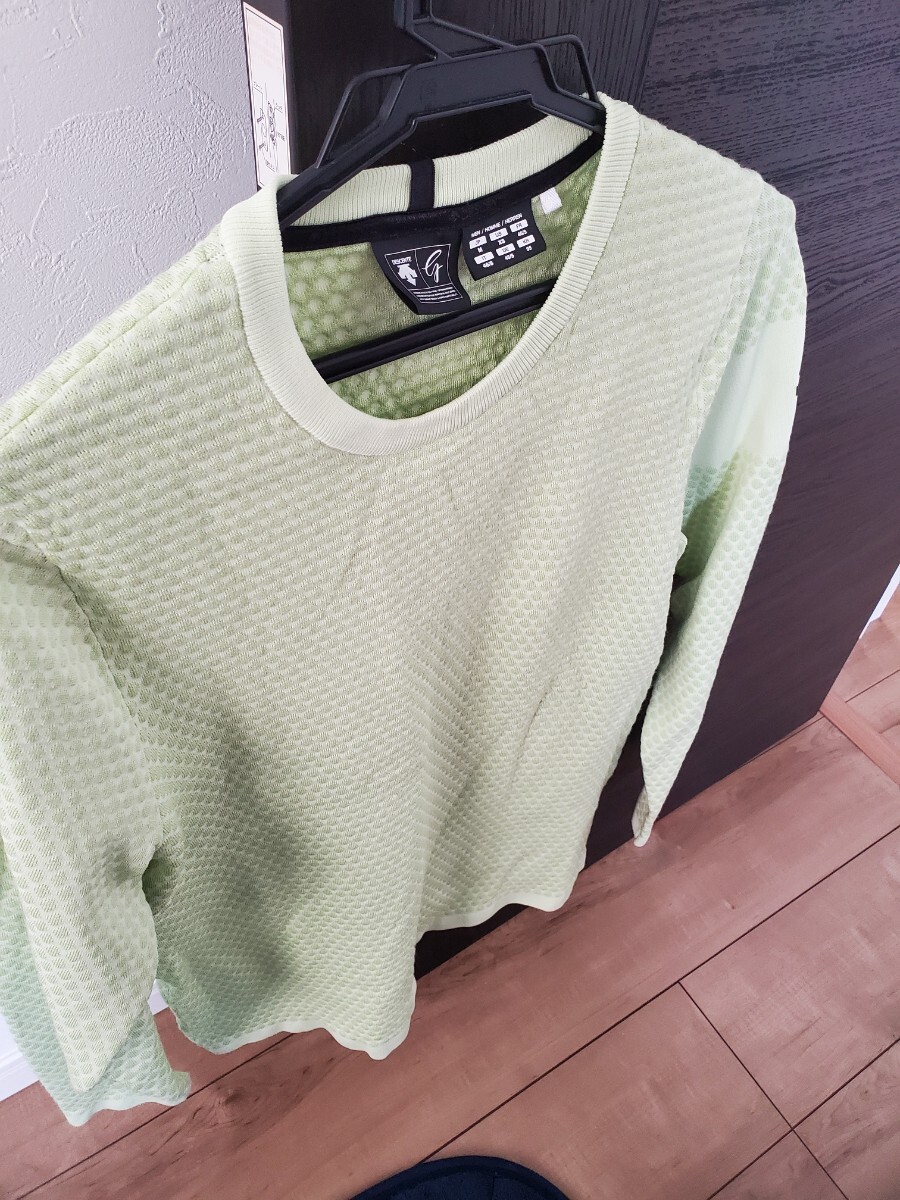 【春色！】デサントゴルフ　メンズセーター M_画像3