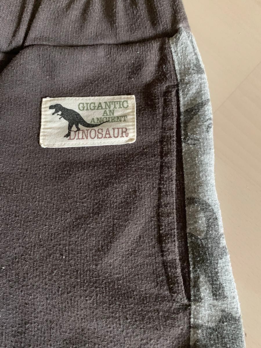 130 恐竜柄　Tシャツ　半ズボン