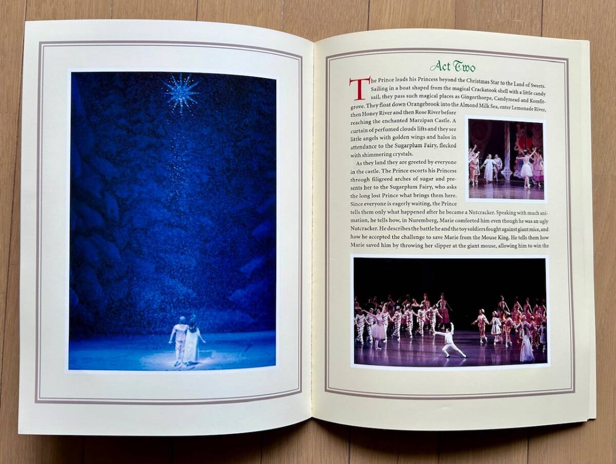 ニューヨーク・シティ・バレエ くるみ割り人形 パンフレット 美品 貴重・希少 英語 New York City Ballet The Nutcracker NYミュージカルの画像5