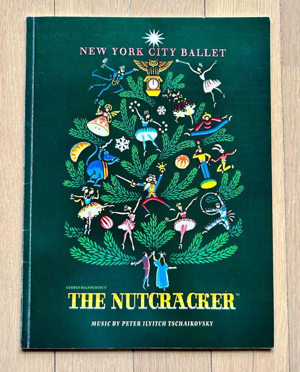 ニューヨーク・シティ・バレエ くるみ割り人形 パンフレット 美品 貴重・希少 英語 New York City Ballet The Nutcracker NYミュージカル_表紙　表