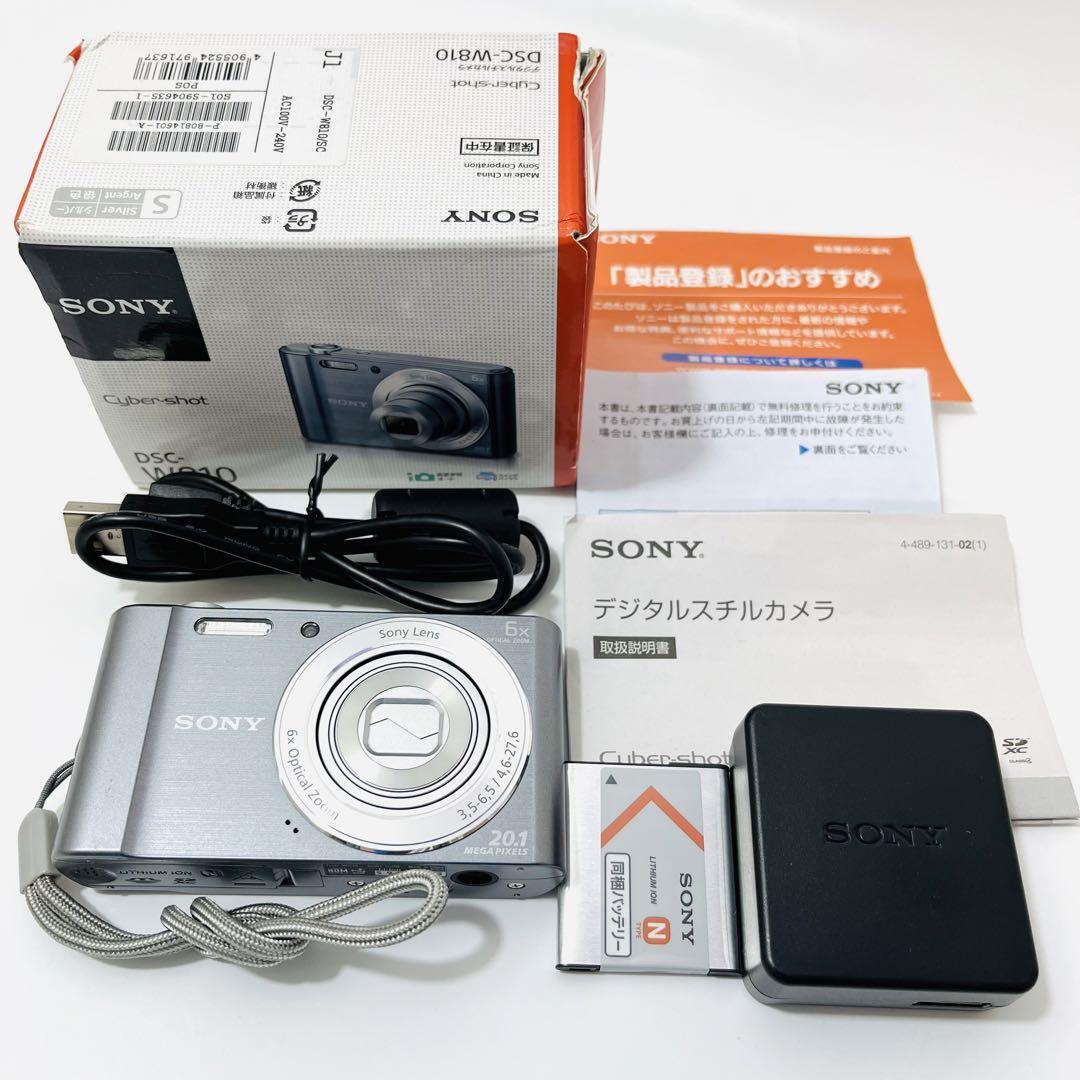 【美品】SONY Cyber Shot W DSC-W810 デジタルカメラ_画像1