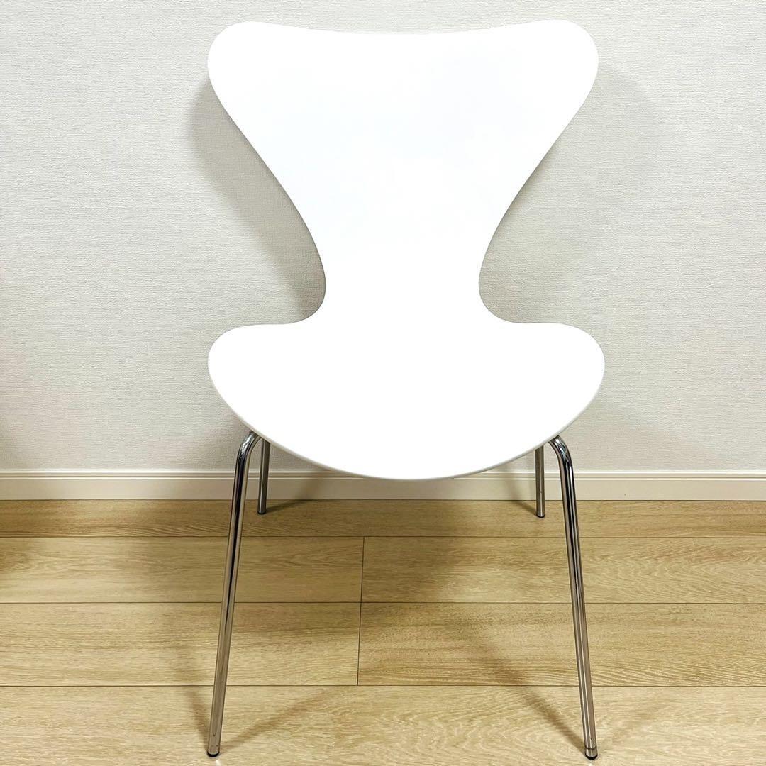 ③セブンチェア フリッツハンセン 正規品 FRITZ HANSEN ホワイト SEVEN Chair Arne Jacobsenの画像2