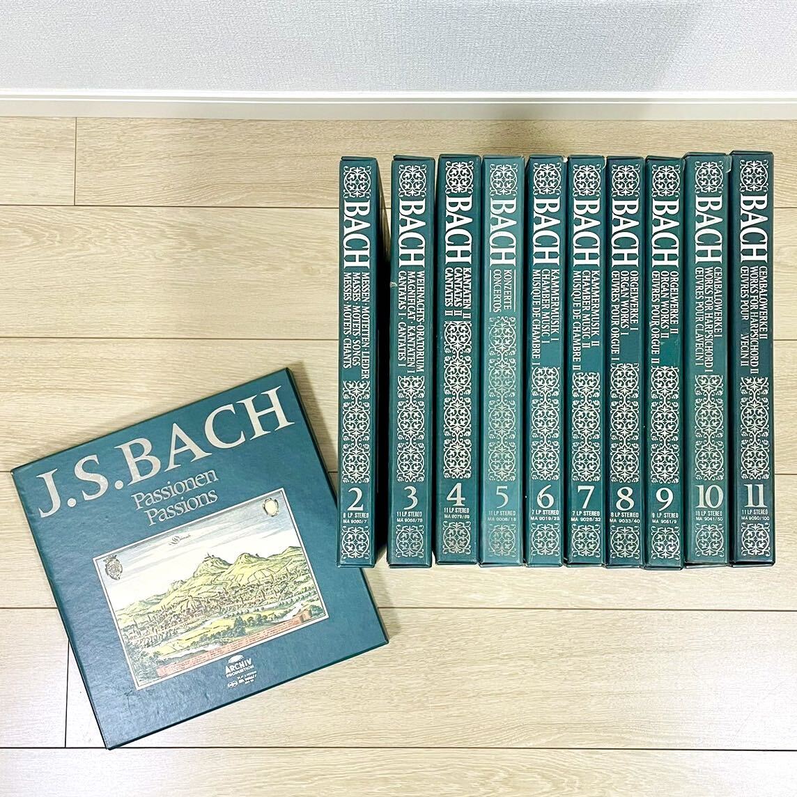 LPレコード「バッハ大全集」全11巻 J,S,BACH ARCHIV/アルヒーフレコード カール・リヒター他の画像9