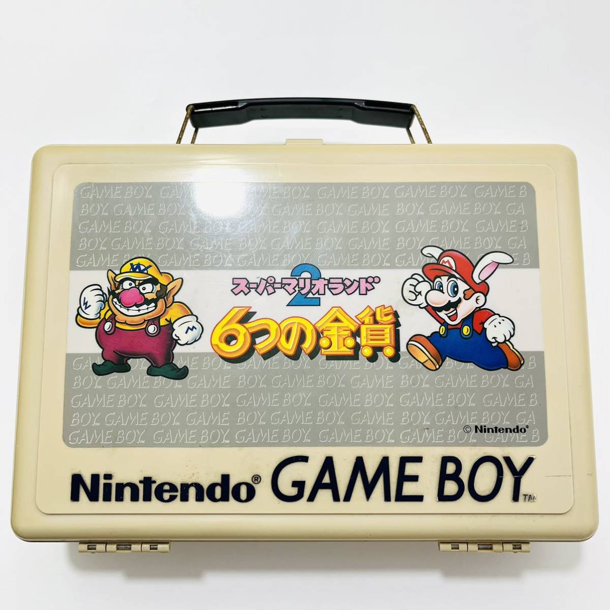 ゲームボーイ 収納ケース のみ Nintendo スーパーマリオランド 6つの金貨 ニンテンドー 任天堂 GAMEBOY 初代_画像1