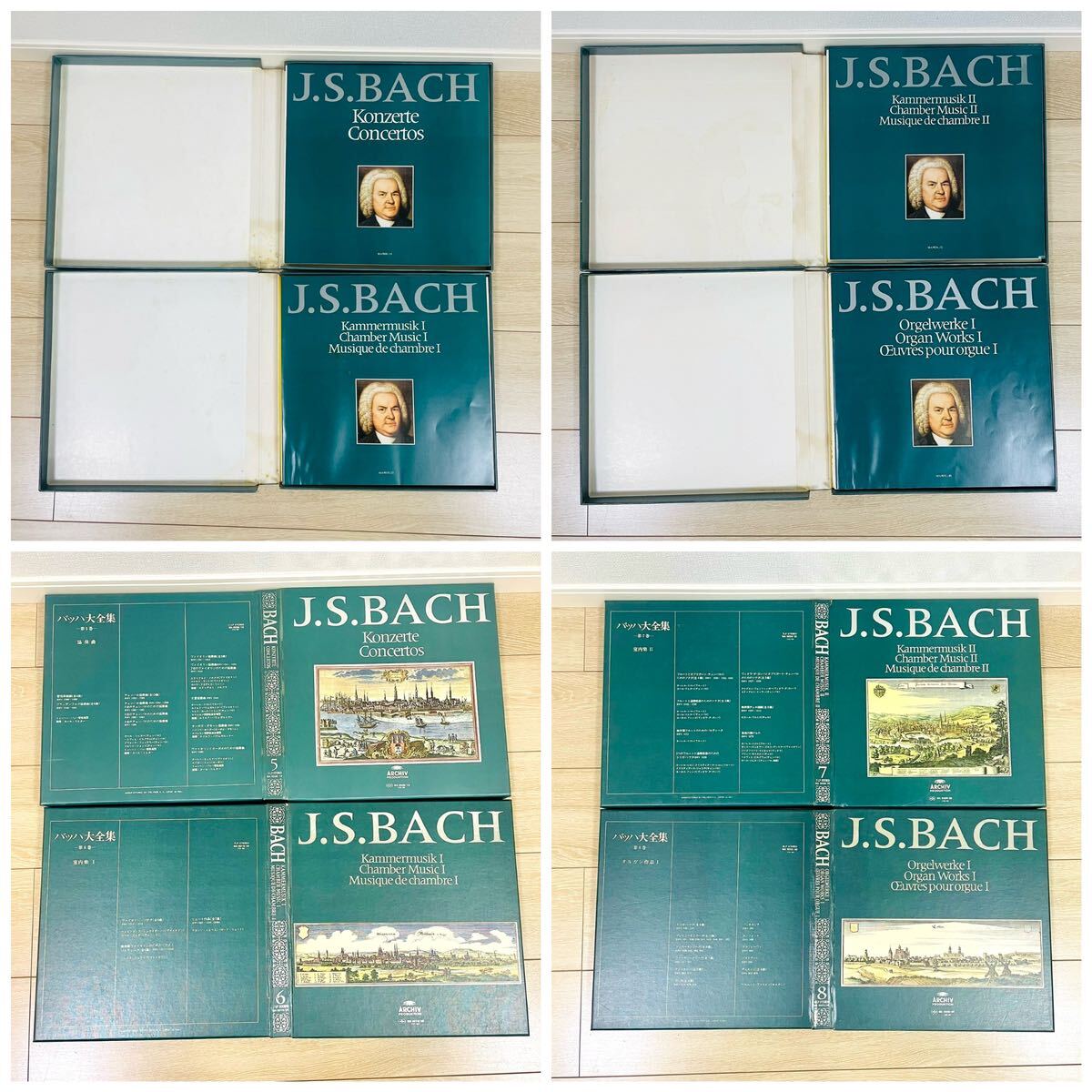 LPレコード「バッハ大全集」全11巻 J,S,BACH ARCHIV/アルヒーフレコード カール・リヒター他_画像6