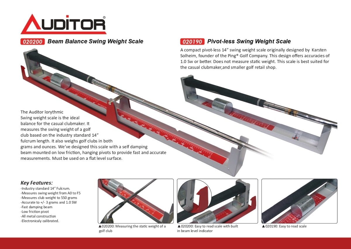 Golf-Mechanix 20200 簡単 スイングバランス＆重量測定工具 スイングバランサーの画像1