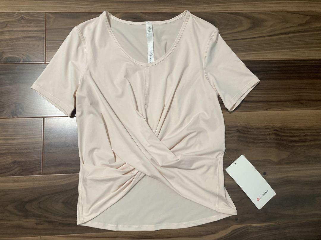 ルルレモン lululemon Do the Daily Short Sleeve サイズ4 タグ付き新品 ショートスリーブ 半袖Tシャツ_画像1