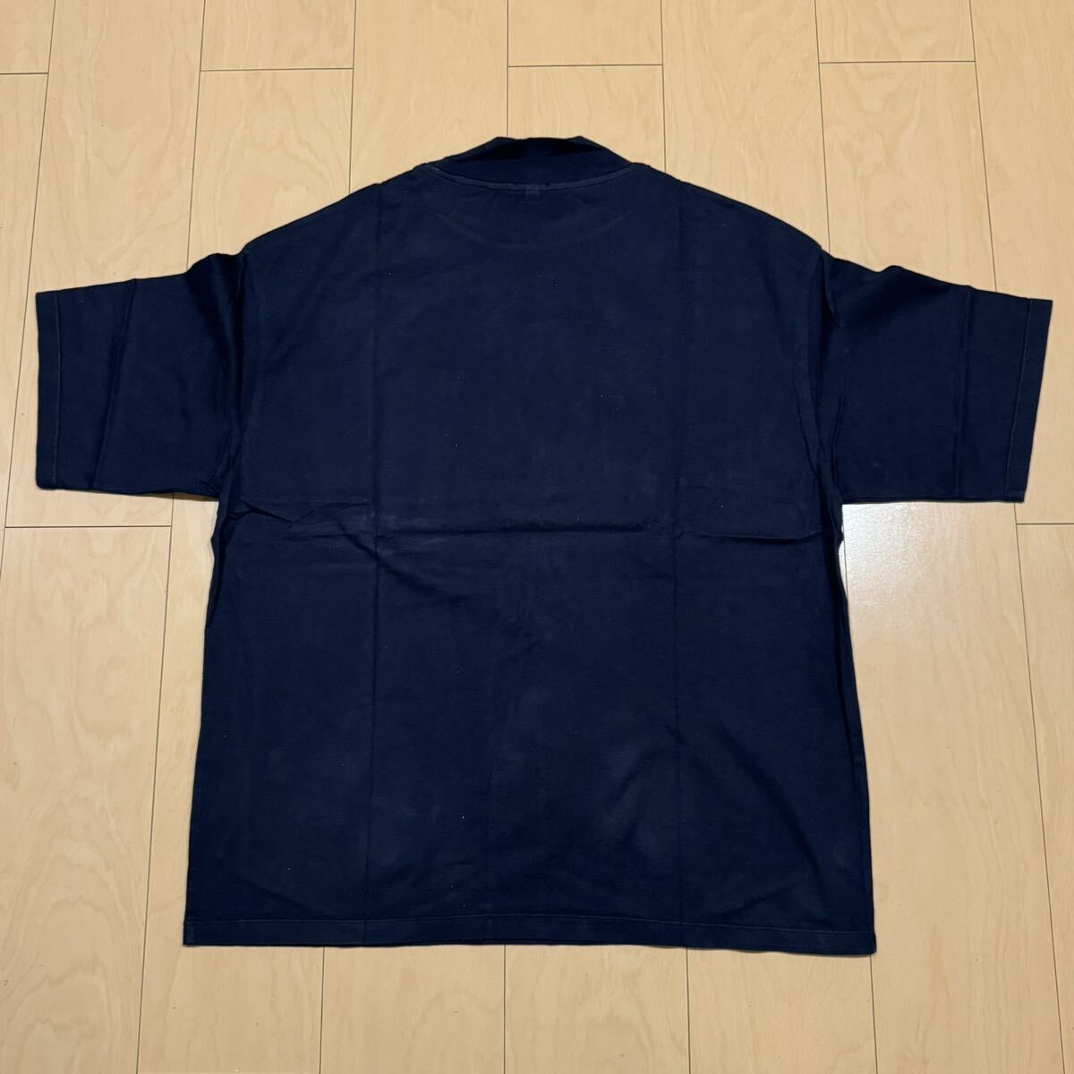  United Arrows view ti& Youth Roo z Fit mok neck T-shirt black size L cleaning settled beautiful goods cheap 