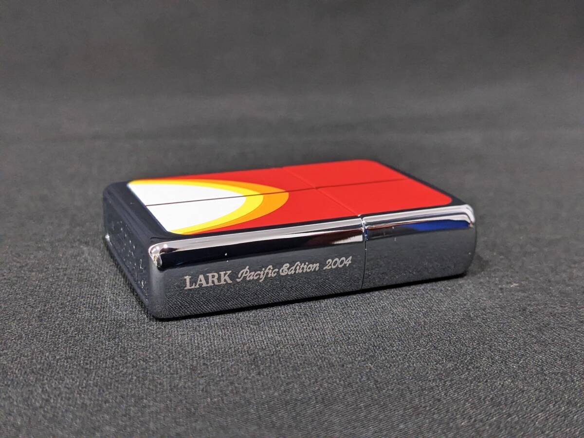 【44973】1円～ ZIPPO ジッポー ジッポ DT-PP LARK Pasific Edition パシフィック エディション サーフィン サーフボード 火花〇 ケース付_画像4