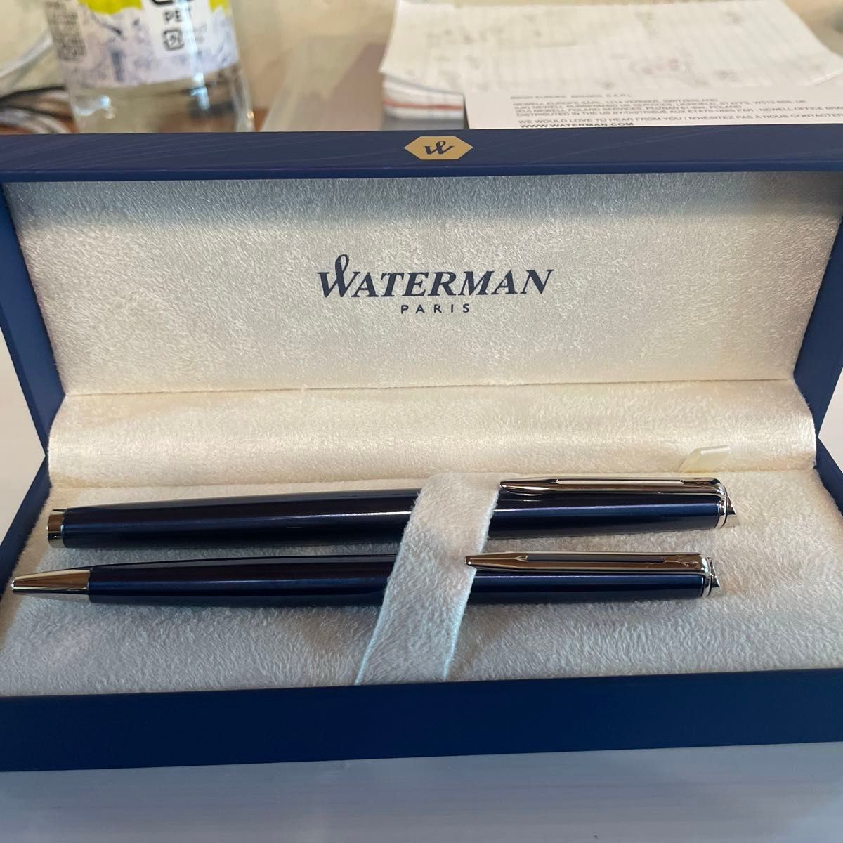 WATERMAN 万年筆　ボールペン　インク付