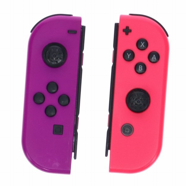 【訳あり】[ジャンク][NS]Nintendo Switch Joy-Con ネオンパープル ネオンピンク 60014409_画像1