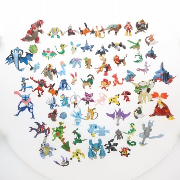 【同梱不可】【訳あり】ポケットモンスター モンスターコレクション（ミュウツー・グラードン・ギラティナ等）フィギュアセット 61147820_画像1