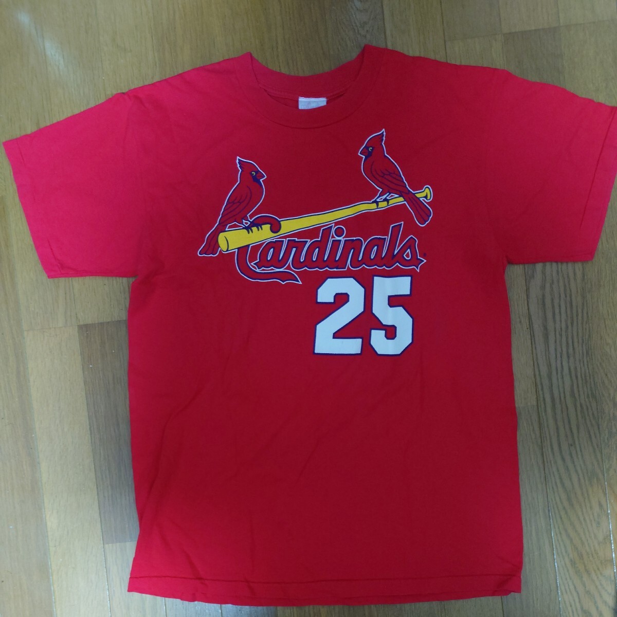 Majestic セントルイスカージナルス マグワイア 半袖Tシャツ Lサイズ St. Louis Cardinals マジェスティック MLB メジャーリーグ _画像1