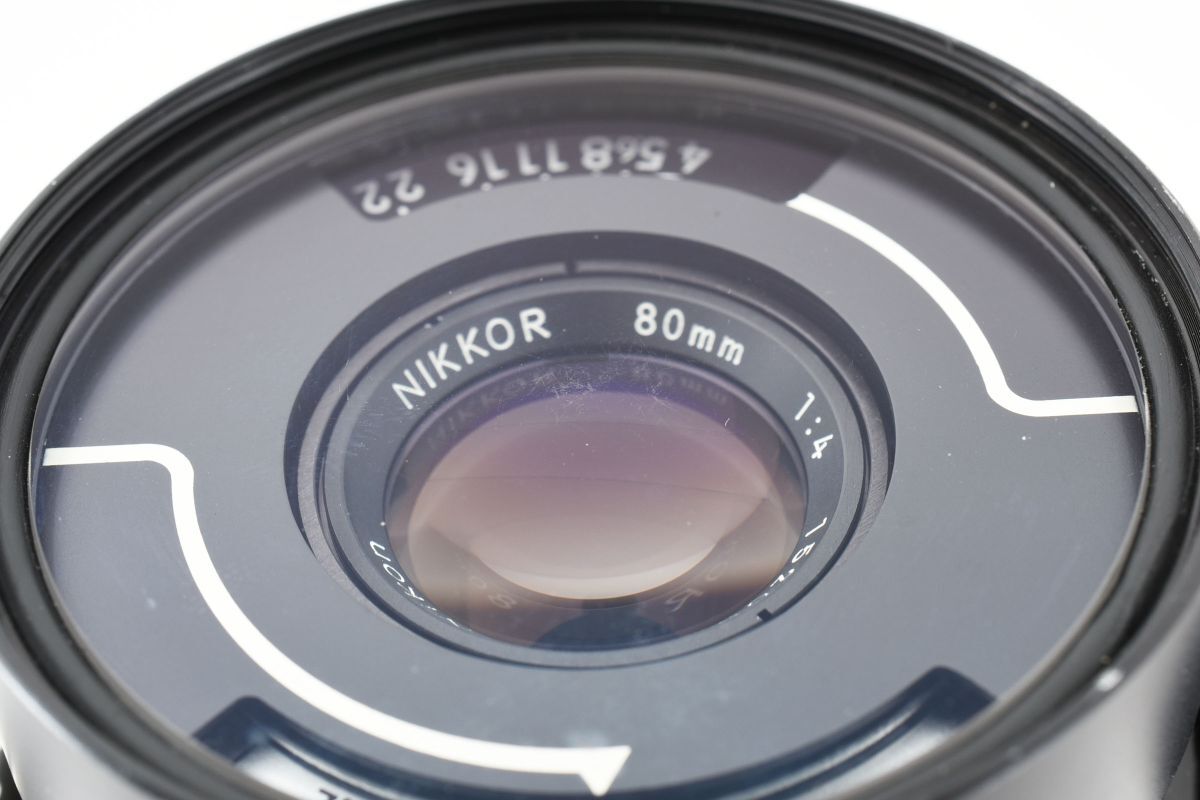 R030273★ニコン nikon nikkor 80mm f4 ニコノス用_画像10