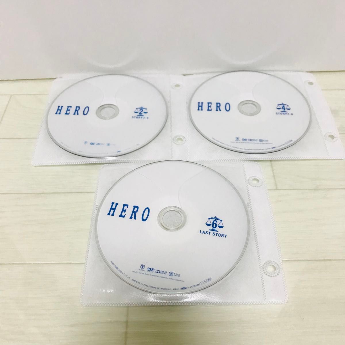 HERO ヒーロー 2期 DVD 全巻 1-6巻　木村拓哉　北川景子